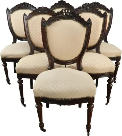  France 1890,Antique Louis XVI Dining Chairs