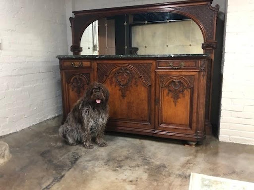 Antique Louis XV Marble-Top Sideboard (with Wookie) 